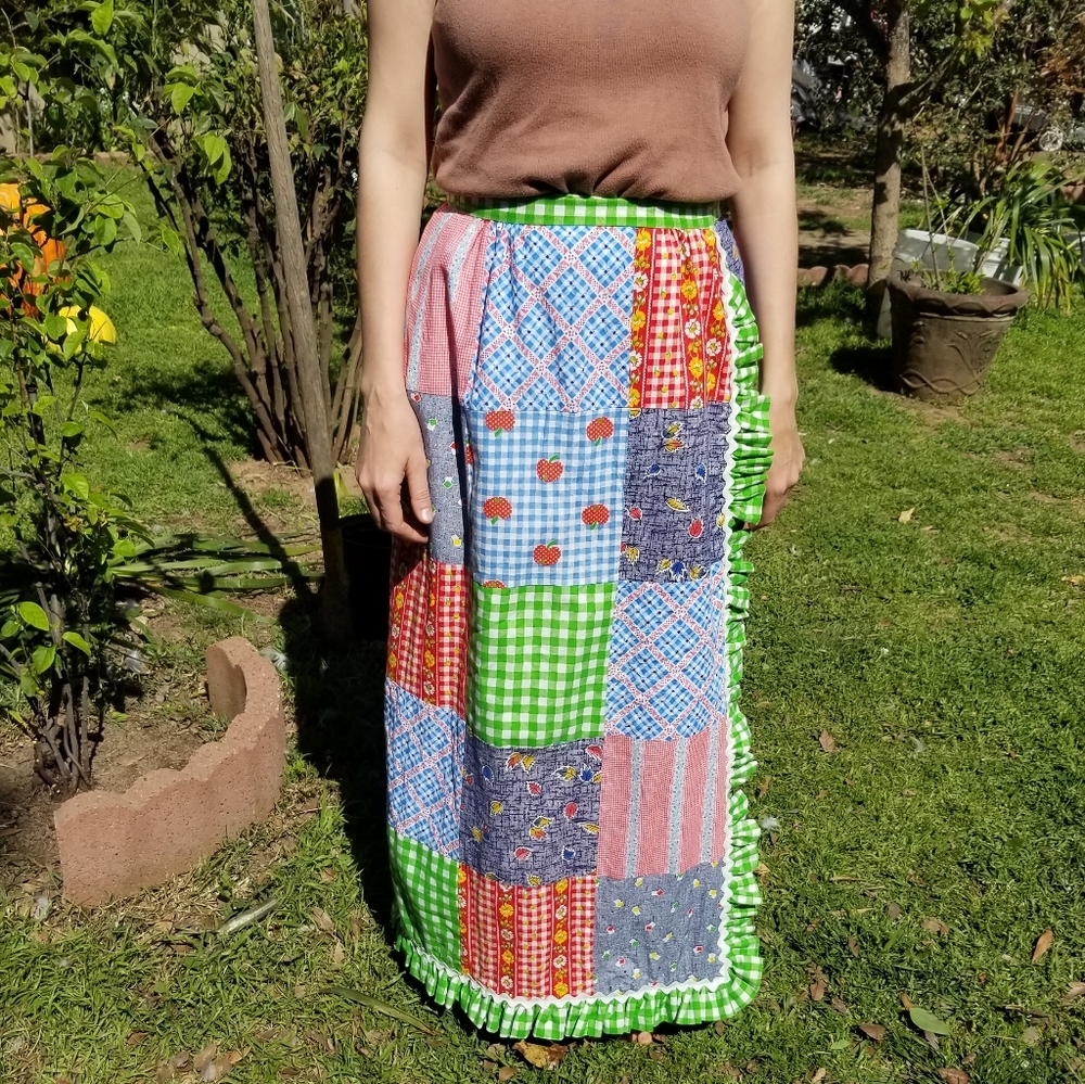 Mountain Artisans Patchwork Quilt Maxi Wrap Maxi … - image 6